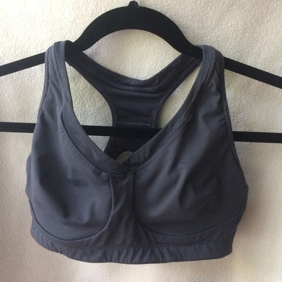 Athleta Other - Athleta Va Va Sports Bra Gray 32C Racerback